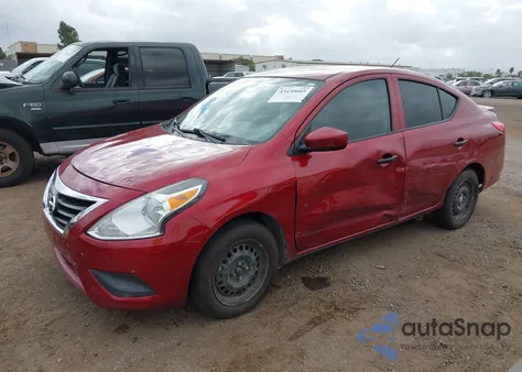 2017 Nissan Versa 1.6 S+ z USA, uszkodzony, nr VIN 3N1CN7AP8HL841861